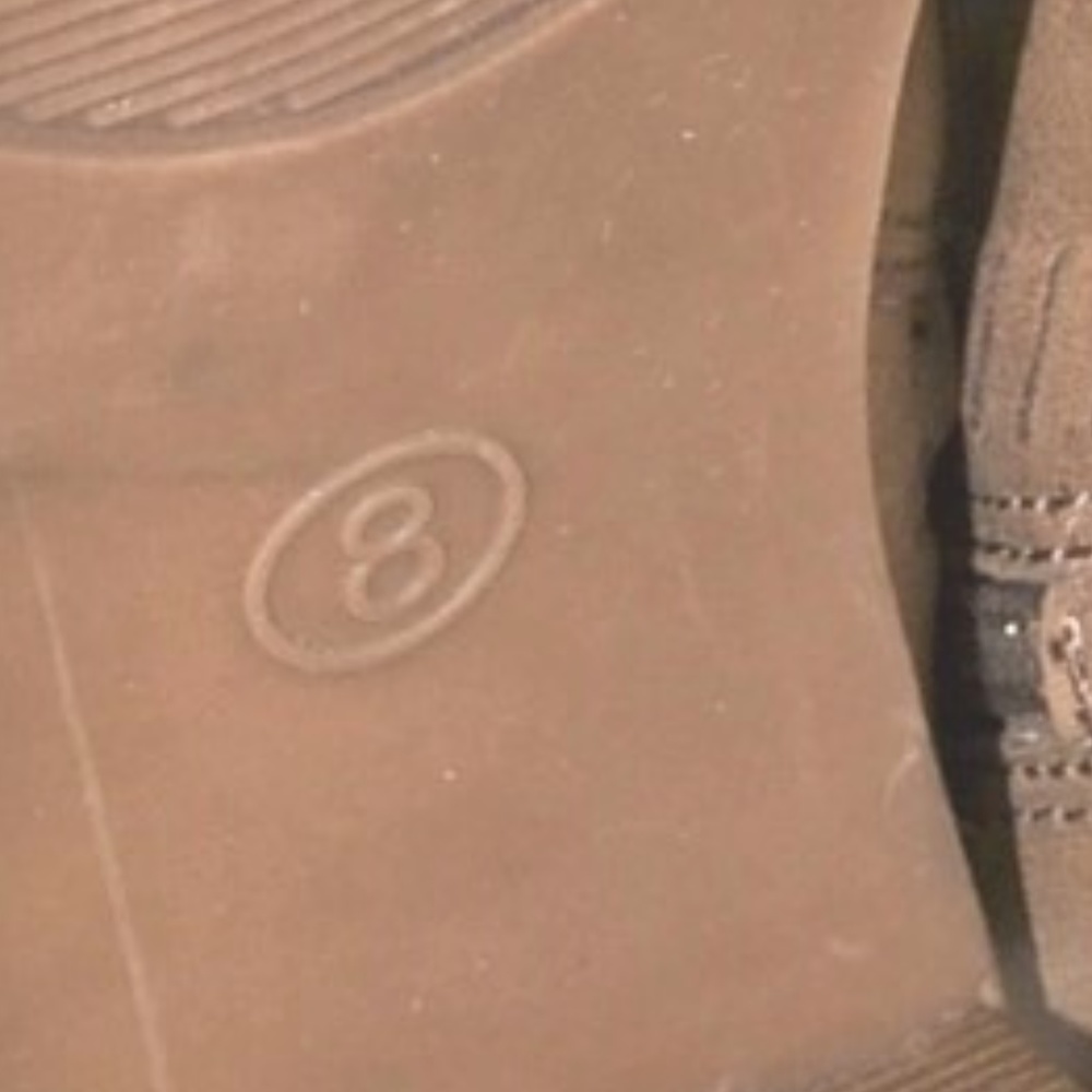 Edwina Fashion Boots Block Heel Open Toe Taupe 8 - Picture 8 of 8